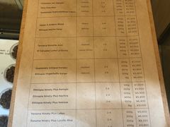 菜单-% Arabica(京都东山店)