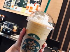 南瓜丝绒星冰乐-星巴克(武汉江夏中百广场店)