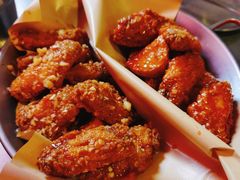 炸鸡翅一半一半-富乐满韩国正宗炸鸡韩国料理(虹泉路店)