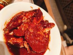 -草家酱蟹炭火烤肉店(珲春南路一店)