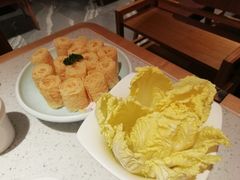 娃娃菜-左庭右院鲜牛肉火锅(环球港店)