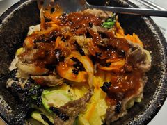 烤牛肉拌饭-韩时烤肉(枫蓝店)