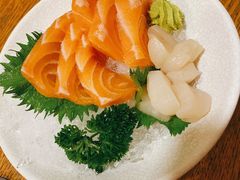 三文鱼刺身-赤坂亭·M9和牛烧肉·铁板烧(合肥万象城店)