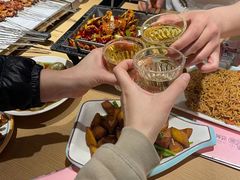 -街角等你.大连海鲜烧烤.经典铁板海鲜串(西安路店)