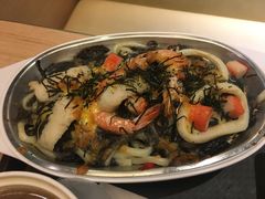 焗芝士海鲜墨鱼汁乌冬-大家乐(广州荔湾领展广场店)