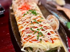 蛋包蔬菜五花肉-九州酒场ひこぞう(1号店)