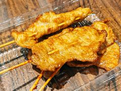 蒜香里脊肉串-八婆婆烧仙草(中山路店)