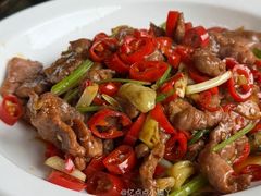 小炒黄牛肉-二泉园老菜馆·百年无锡菜