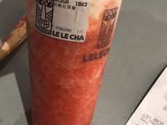 奶酪红草莓-LELECHA乐乐茶(上海五角场万达广场店)
