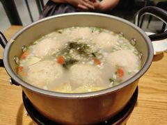 手打黄花鱼丸汤-汇丰苑·海鲜青岛菜(中山路大鲍岛店)