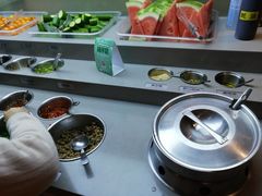自助调料区-海底捞火锅(金山百联店)