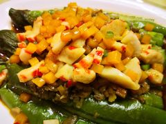 素虾梅菜蒸秋茄-佛有缘素食馆·荔湾老字号(陈家祠首店)