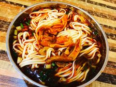 落水菜炒猪大肠-南雄雄州土菜餐厅(粤北大厦店)