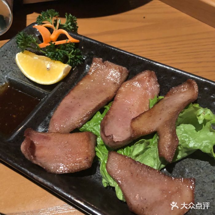 天手古舞居酒屋(思南路店)-澳洲醬烤厚切上牛舌圖片-上海美食-大眾點