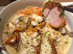 膏蟹拌面-十面欢腾·海鲜面·台式Bistro(长乐路店)
