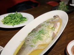 清蒸太湖白鱼-金枝玉叶上海人家食府(三里河店)
