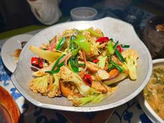 干锅香菇花菜-桂满陇·桃花院落(长泰广场店)