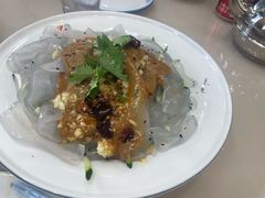 麻酱大拉皮-老码头黑皮肘子锅包肉(文政街店)