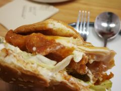 新奥尔良烤鸡腿堡-肯德基(院桥奥特莱斯店)