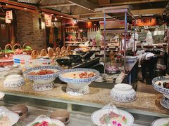 自助取餐区-二十八里太湖船菜(吉祥路店)