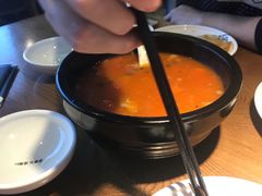 西红柿鸡蛋疙瘩汤-吕氏疙瘩汤·海鲜新鲁菜(海州利群店)