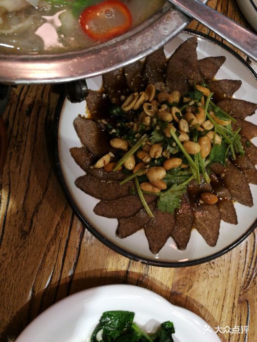 遇见阿家村云南乡土菜大理吹肝图片