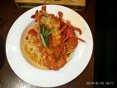 波士顿龙虾配意面-斯比特花园西餐厅(东方商厦店)