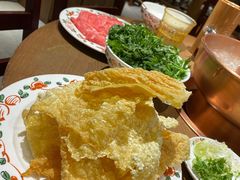 炸豆皮-北京老门框爆肚涮肉馆(凤城六路店)