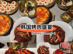 -草家酱蟹炭火烤肉店(珲春南路一店)