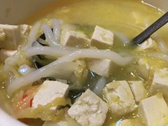 上汤小白菜炖豆腐-唐晋人家(源深路店)
