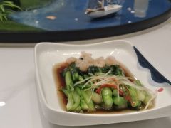 油淋菜心-郑庄脂渣海鲜楼(九水路店)