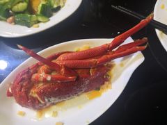 蒜蓉蒸印尼小青龙-大锅强·蒸海鲜青岛菜(吾悦广场店)