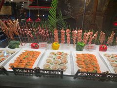 自助取餐区-四海一家自助餐(益田假日广场店)