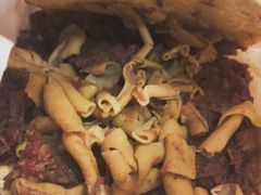 鸭肠卤汁肉夹膜-清真拉妈卤味(回民街店)