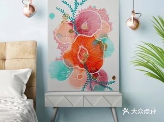 自己也可以画的墙绘装饰画