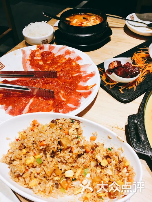 韩宫宴炭火烤肉(安庆八佰伴店)-牛肉春笋炒饭图片-安庆美食-大众点评