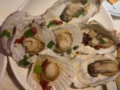 葱油海蛎子-日丰园海肠水饺·老字号大连海鲜(和平广场店)