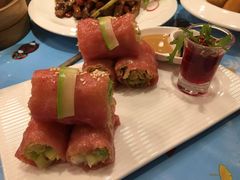 洛神金沙红米肠-表妹香港靓点餐厅