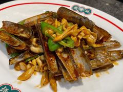 豉椒炒圣子-飞尝蚝·顺德菜·鱼生(顺德总店)
