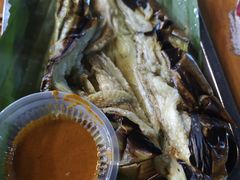 烤茄子-杨合林啊兰烤鱼