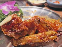 -明洞阿姨·韩式酱蟹烤肉·创意料理(三元桥店)