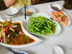 清炒空心菜-覃记海鲜美食餐厅