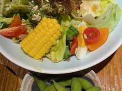田园沙拉配和风汁-鳗事鱼意·活鳗現烤专门店(富力海珠城店)