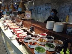 自助调料区-东方山水金沙酒店-雅香阁中餐厅