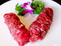 鲜切牛花腱大份-铜来聚老北京涮肉(恒隆广场店)