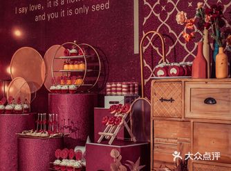 迷人的美,醉人的红,我有一个关于婚礼的梦…