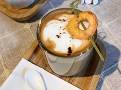 苹果肉桂拿铁-微饮cafe
