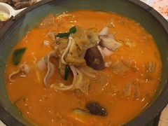 泡菜煮美国生态猪肉-尚一汤 广东炖汤(金桥国际店)