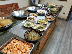 自助取餐区-竹中驿农家餐馆