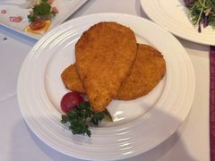 炸猪排-小白桦西餐厅